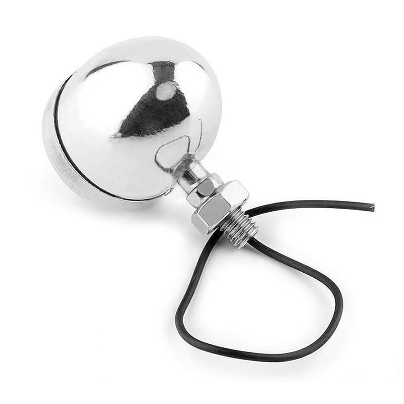 Clignotant moto ambre mini balle indicateur radial 12V avec boulon 10mm accessoires