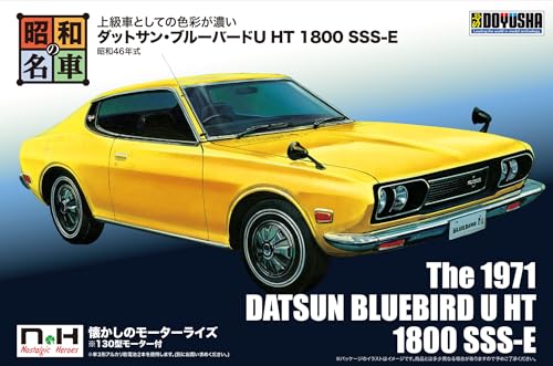 Datsun Bluebird U HT 1800 SSS-E maquette voiture japonaise ancienne Doyusha Showa