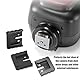 3 Stück Blitzschuh Abdeckungen, Cerioll Flash Connector Protect Cap Kompatibel Sony HVL-RL1/ HVL-F60RM C/HVL-F45RM/ HVL-F43M/ HVL-F60M, MultiInterface Shoe Adapter für Videoleuchten