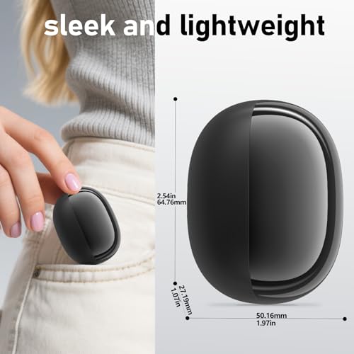 CXPSUE Wireless Earbuds 2 Pack, ANC in-Ear Bluetooth Headphones, Big Bass Durable, Lightweight Design for Noisy Factories, Gym, and Travel, 60 Hour Long Playtime (Glossy Black) — view 2