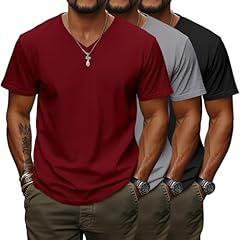 Black, Light Gray, Wine Red