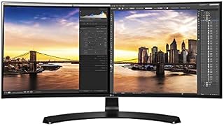 LG 34UC80-B 34-Inch 21:9 Curved UltraWide QHD IPS Monitor with USB Quick Charge