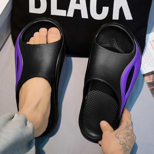 Men's Shallow Mouthed Lightweight Wide Edition Anti Slip Casual Beach Wading Shoes2