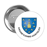 Producto de máxima calidad CHAPA ESCUDO HERALDICO GRAND-COMBE-CHÂTELEU DOUBS FRANCE