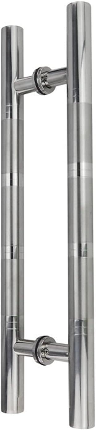 Sets Push and Pull Shower Door Handle for Glass Door Bathroom Door Knobs for Shower Enclosures Screen Internal/External (300mm)