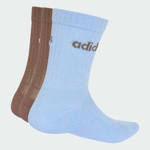 adidas Unisex Chaussettes matelassées Linear (3 paires)