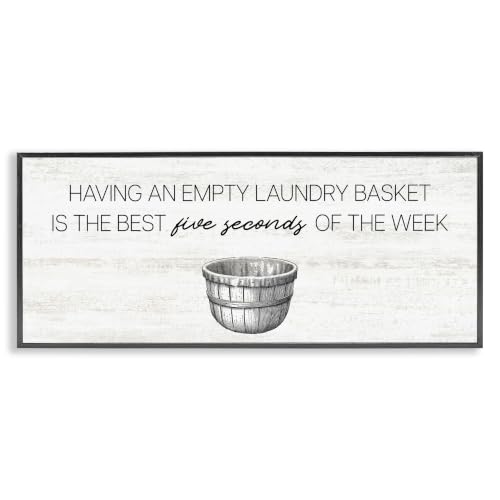 'Best Five Seconds Laundry Humor'| Framed Giclee Art