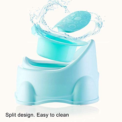 Toilettes enfant vert pot portable universel antidérapant avec splash guard - 8