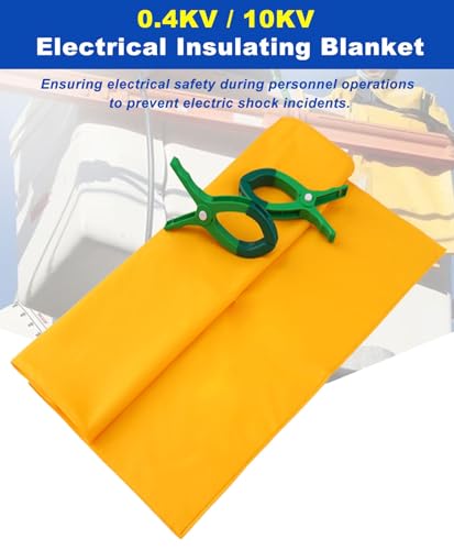 Couverture isolante électrique lot de 2 avec 4 pinces pour panneau