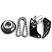 ECCPP Engine Timing Chain Kit Fits for Dodge Caliber, for 2007-2013 for Jeep Compass/Patriot; 2011-2013 for Chrysler 200; 2009-2013 for Dodge Avenger, w/Gear Tensioner Oil Chain Oil Chain Guide