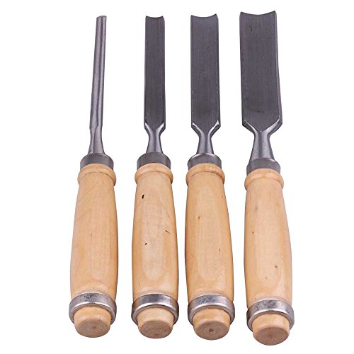 4Pcs Carpenter Carving Firmer Gouge Wood Chisel Woodworking Tool Carpentry Tools #TOP2