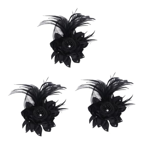 Broche fleur en tissu et pinces à cheveux pour éviter les coiffures plates