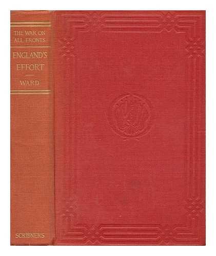 England's effort,: Letters to an American friend, B00085LVUA Book Cover