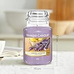 Yankee Candle Lemon Lavender Scented, Classic 22oz Large Jar Single Wick Candle, Over 110 Hours of Burn Time, Ideal for Gifting, Events, and Home Fragrance - Image 4