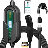 Level 1 Wall Charger for Tesla, 16A Adjustable Current Portable Charger