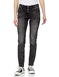 Cecil Damen Denim im Used-Look im Style Scarlett, Loose Fit, Middle Waist, Slim Legs. Maße bei Inch-Größe 26/32 ca.: Innenbeinlänge 81 cm, Fußweite 15 cm