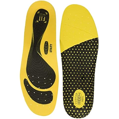 KEEN Utility Men's Utility K-10 Cushion Footbed-m Accessories, Yellow/Yellow, Small UK Cover