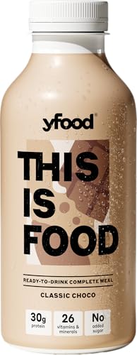 yfood - Complete Meal Replacement Drink - Pick Any 8 x 500ml - 34g protein, 26 vitamins and minerals - Choose from Classic Choco, Fresh Berry, Happy Banana, Smooth Vanilla, Salted Caramel + many more - Image 3