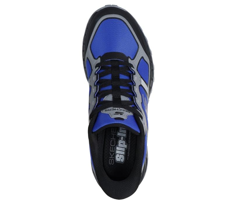 Image of Skechers Men Slip-ins: Glide-Step AT All-Terrain - Rock Fence Creek, Blue Gray, Size 8