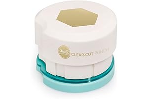 We R Memory Keepers Clear Cut Hexagon Punch