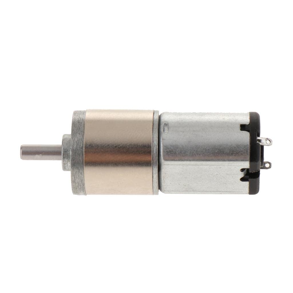 DC 1.5-12V 340RPM High Torque Worm Geared Gear Speed Reduction DC Motor | General Purpose Motors | Electric Motors