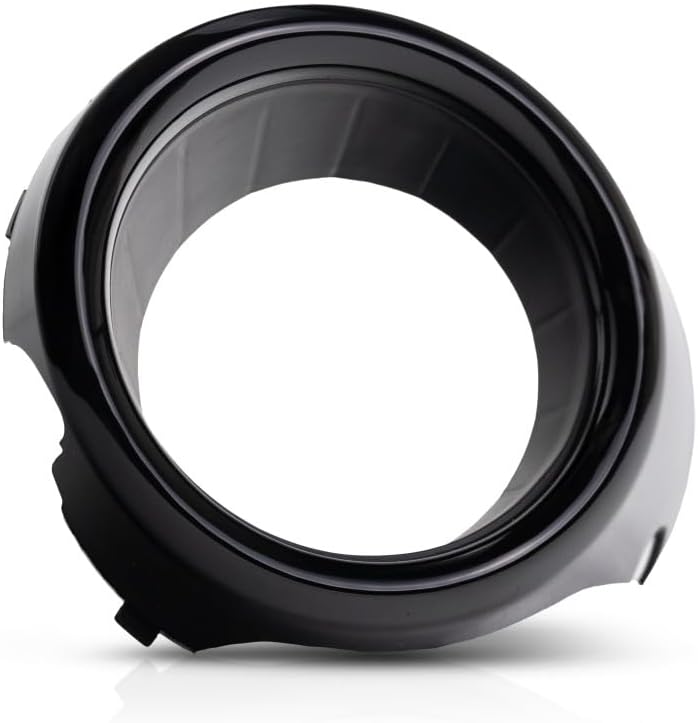 For Honda Civic Fog Light Cover 2013 2014 2015 Driver Side | Si Model | Sedan | Ring Bezel | Primed | 2.4L Engine | DOT/SAE Compliance | HO1038117 | 71117TR7A51