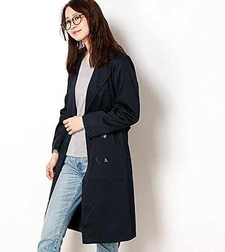 Amazon イーハイフンワールドギャラリー E Hyphen World Gallery バックプリーツトレンチコート コート ジャケット 通販