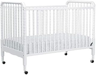 DaVinci Jenny Lind 3-in-1 Convertible Portable Crib in White - 4 Adjustable Mattress