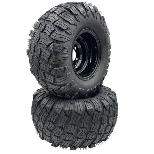 Set of 2-22x11.00-10 4 Ply Reaper Turf Wheel Assembly