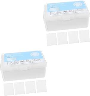 Didiseaon 2160 Peças Almofadas De Algodão De Corte Macio Almofadas De Algodão Cosmético Almofadas De Removedor De Maquiagem Almofadas De Algodão Para Rosto Almofadas De Algodão Texturizadas