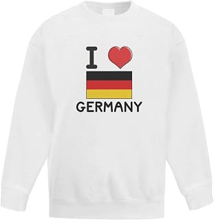 Azeeda 'I Love Germany' Kid's Sweatshirt/Jumper (14-15 Years) (KW00083880)