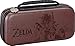 Nintendo Switch Zelda Breath of The Wild Carrying Case - Protective Deluxe Travel Case - Koskin Leather with Embossed Zelda Breath of The Wild Art - Official Nintendo Licensed Product