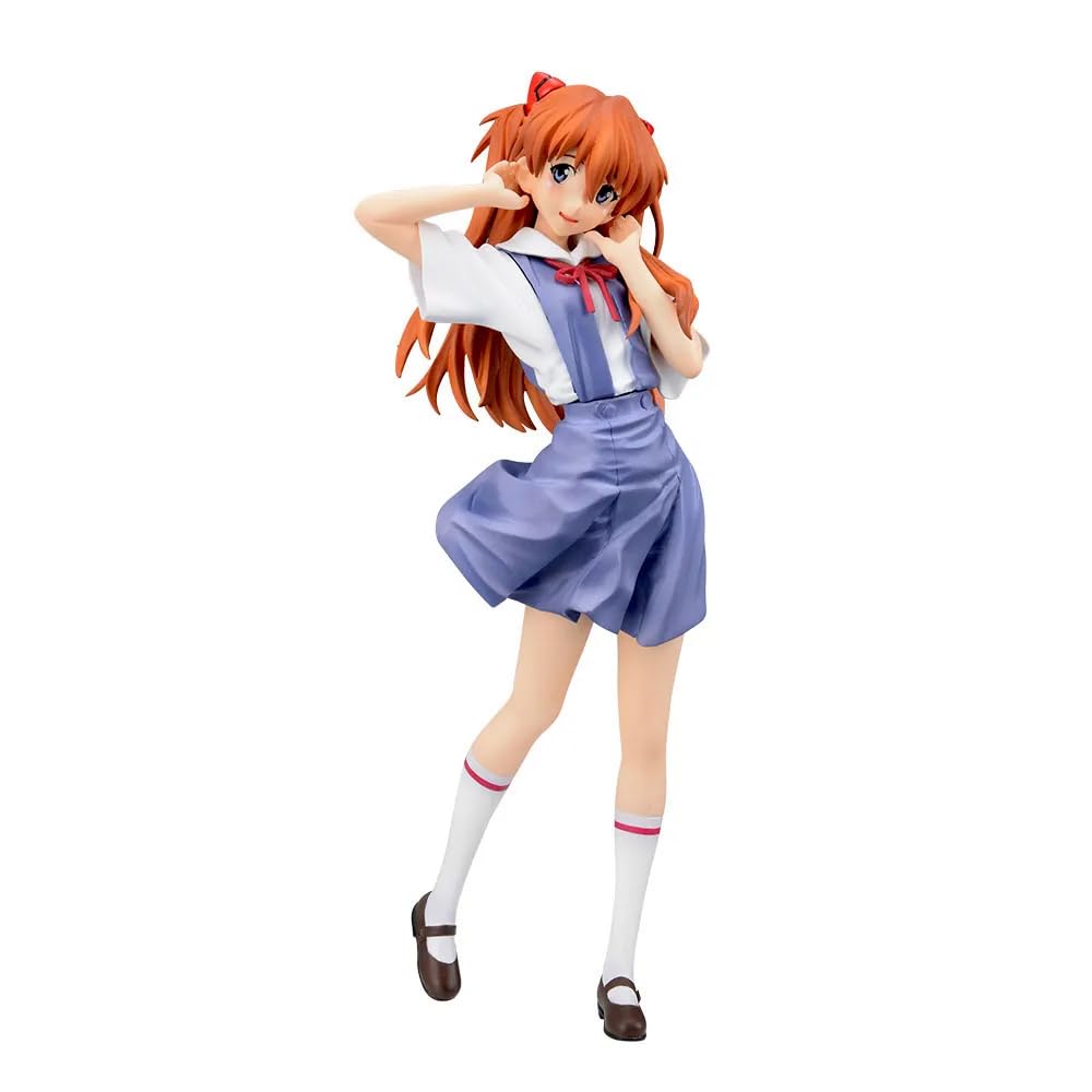 G0207-09★未開封　綾波レイ　アスカ　制服ver.フィギュア2点セット Amazon.co.jp: 新世紀エヴァンゲリオン ハイプレミアムフィギュア