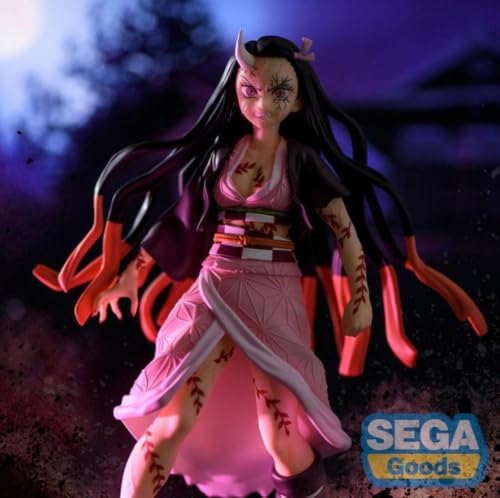 Little Buddy FIGURIZMα Demon Slayer: Kimetsu no Yaiba Nezuko Kamado -Demon Form Advancing Ver.- by SEGA - Used condition - Image 7