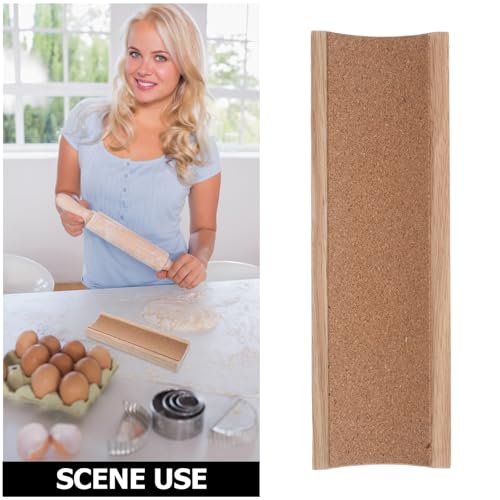 Base para rodillo de amasar de madera Mikikit para repostería en casa 4