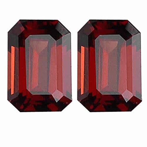 Instagem 6.75-8.20 Cts of 10x8 mm AAA Emerald Mozambique Garnet