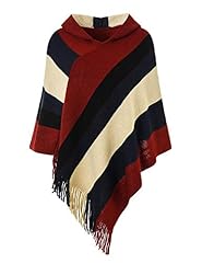 Hooded: Burgundy & Beige