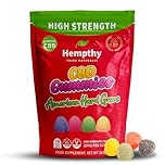 Hempthy CBD Gummies High Strength 1000mg CBD Edibles for, THC-Free, High Strength CBD Gummy for for Adults (American Hard Gums)