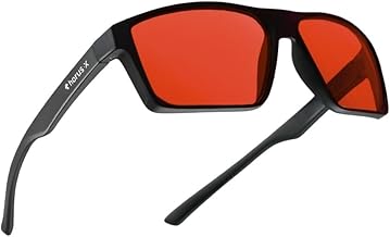 Horus X • Blue Light Glasses Man Woman | Computer Glasses Screen | Anti Visual Fatigue Blue Light Blocking Glasses | Gaming Lenses V3