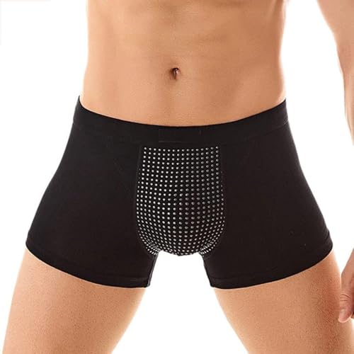 Set of 3 Men's Energy Field Therapy Underwear, Magnetic Therapy Boxer Shorts for Rapid Increase, Men's Boxer Briefs Improving Male Power (3pcs,XL)2