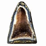 Large 17.3lb 11.4' Cathedral Amethyst Geode w/Agate Border Natural Druzy Crystal Cluster Extra Quality Sparkling Quartz Mineral Gemstone - Brazil