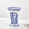 Spode Blue Italian Hexagonal Vase