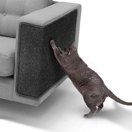 Genérico Poste Arranhador Protetor De Sofá Cama Box Adesivo Carpete Premium Cinza
