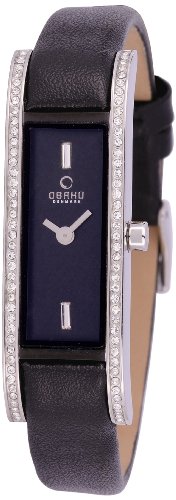 Ingersoll OBAKU Denmark Women’s Analogue Quartz Watch with Leather Strap V159LEABRB