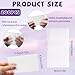 200PCS Disposable Salon Perm Paper -2Sizes Wood Pulp Paper - Heat-Resistant & Ultra-Thin Mesh Hair Perm Papers For Hot Cold Hair Curling Styling, Hair Type Fine, All - Personal Grooming Tools