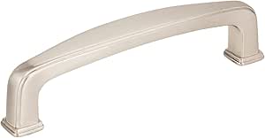 Jeffrey Alexander 1092SN Milan Plain Square Pull, Nickel