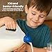 Jokari Milk Spout Pouring Gadget – 4 Spouts Total (2 Packs) – Easy Pour Spout for Gallon Milk Jugs and Juice Bottles, Push-Button Lid with Fast Seal, Ideal for Arthritis and Spill-Free Pouring