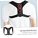 Vaguelly Invisible Adjustable Humpback Correction Belt Posture Corrector for Men and Women Lightweight Back Brace with Nylon and PU Leather Flexible Fit for Indoor and Outdoor Use
