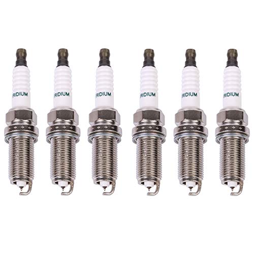 S-Union 6pcs Iridium Spark Plug Replacement for Denso 90919-01247 FK20HR11 Toyota Sienna Lexus RX350