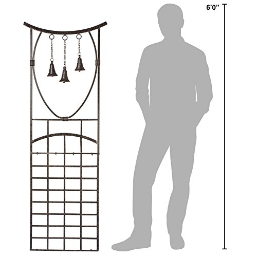 H Potter Trellis For Climbing Plants Wrought Iron Metal Weather Resistant Garden Yard Art #TOP2